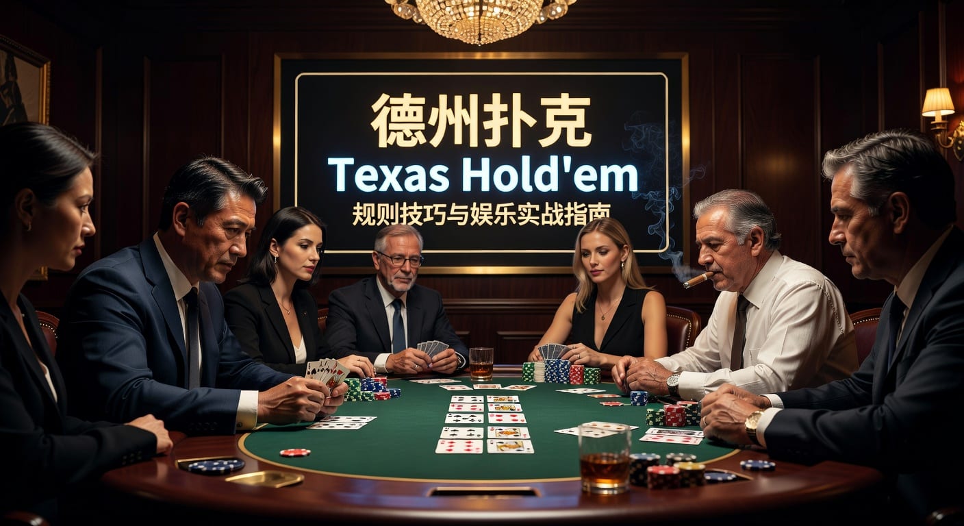 德州扑克 Texas Hold'em 规则、位置与实战思路
