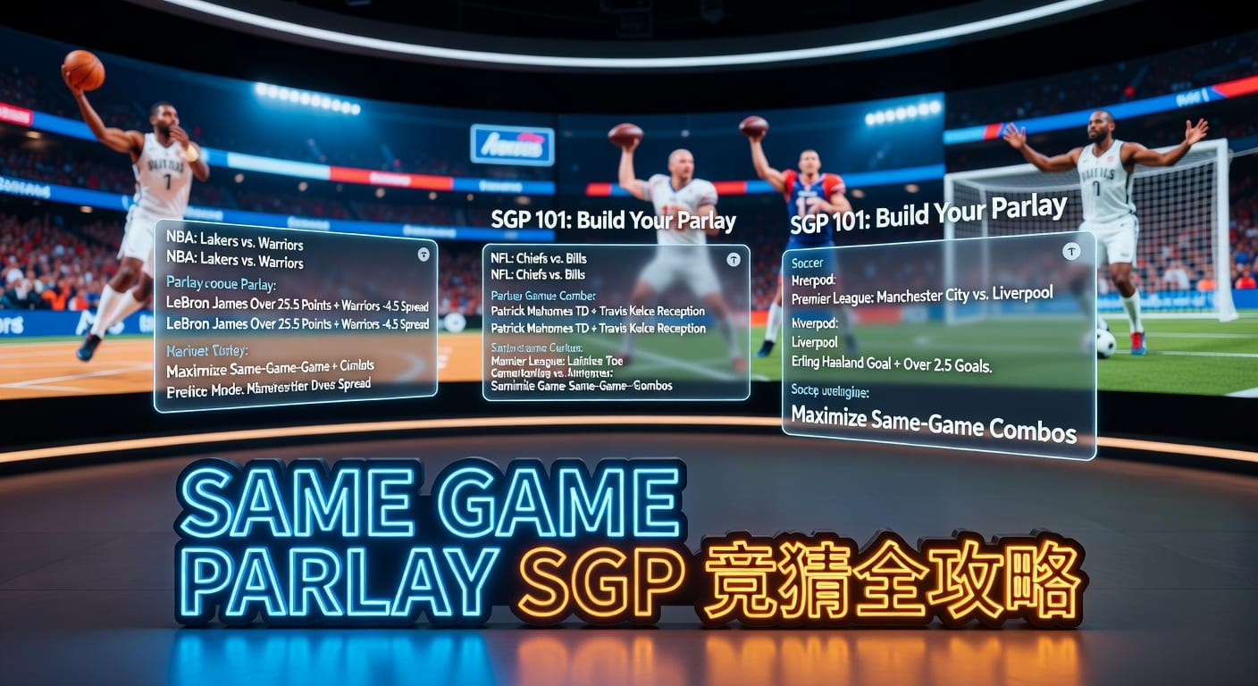 same game parlay SGP 实战指南：投注逻辑与组合思路